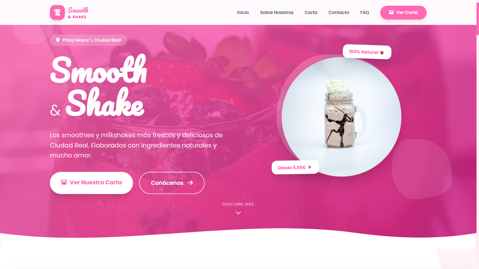 Captura de la web Smooth